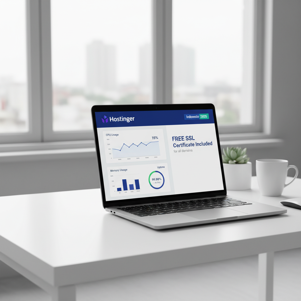 Hostinger Shared Hosting with Free SSL in Indonesia 2025