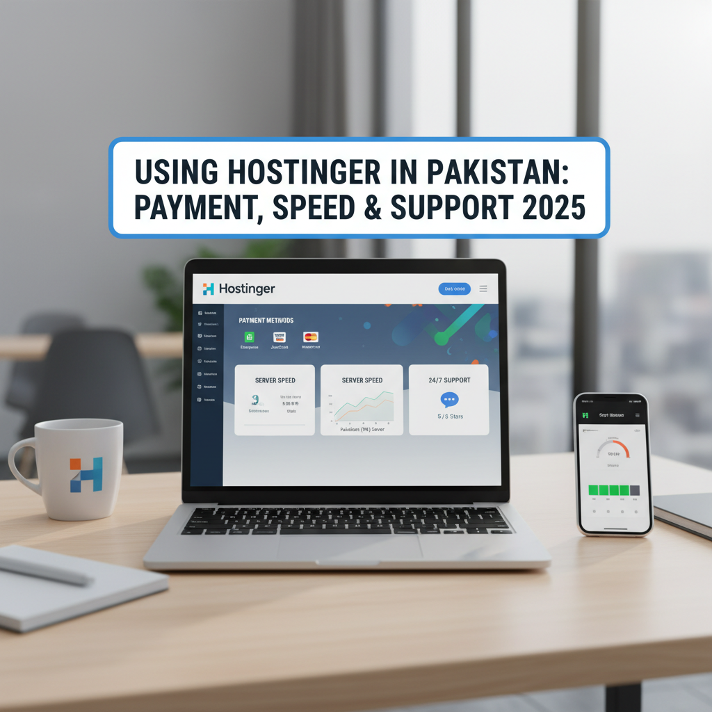 Using Hostinger in Pakistan: Payment, Speed & Support 2025