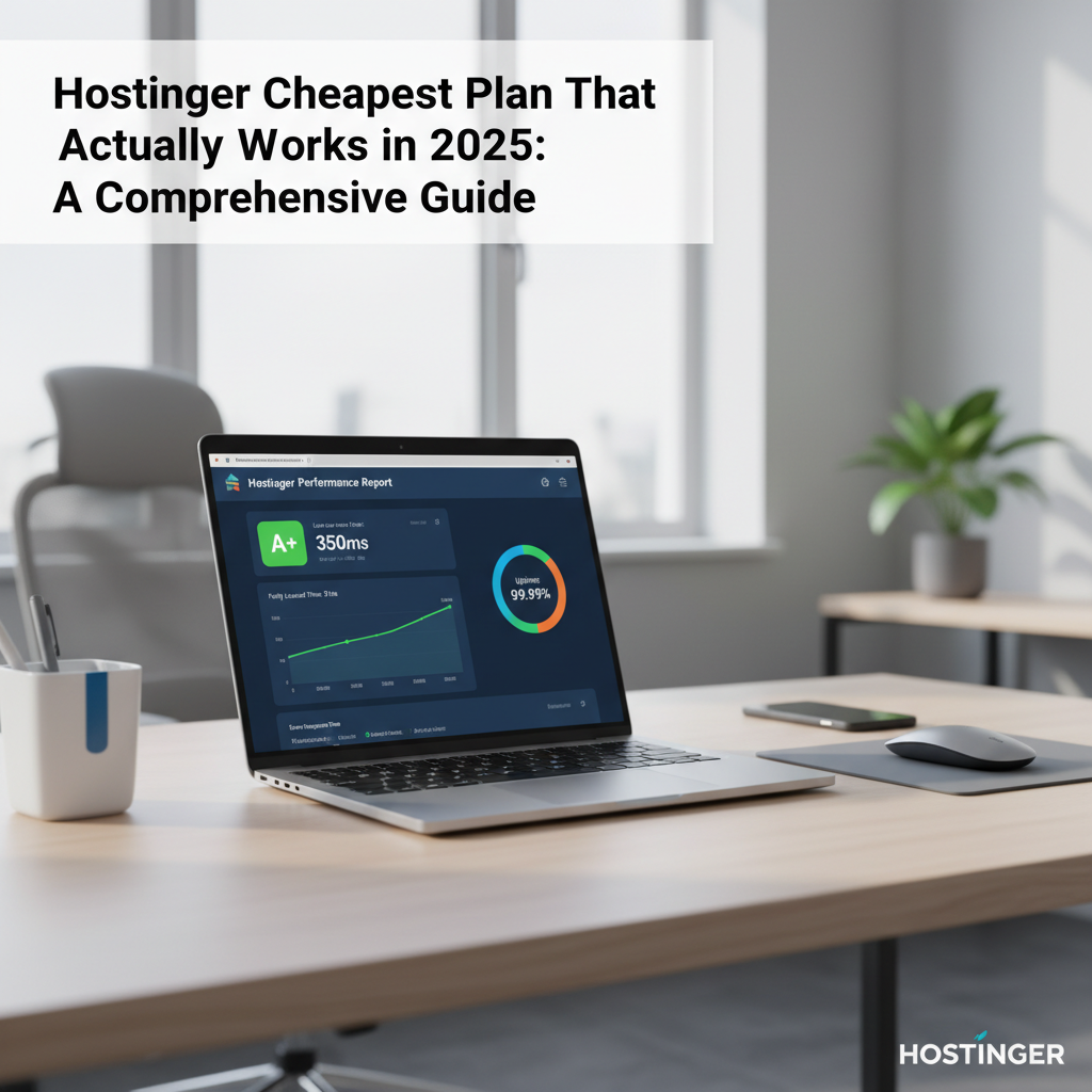 Hostinger Cheapest Plan That Actually Works in 2025: A Comprehensive Guide