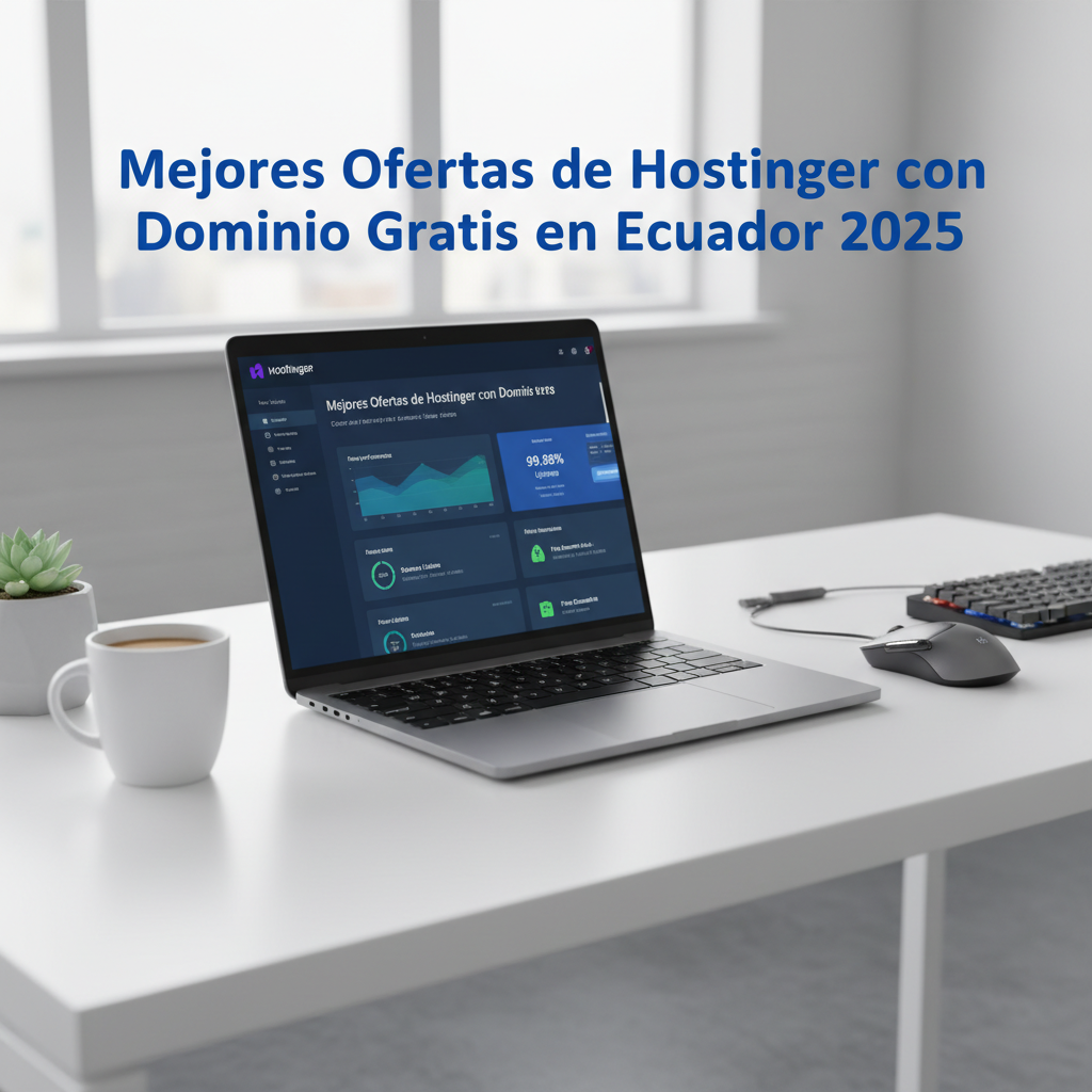 Mejores Ofertas de Hostinger con Dominio Gratis en Ecuador 2025