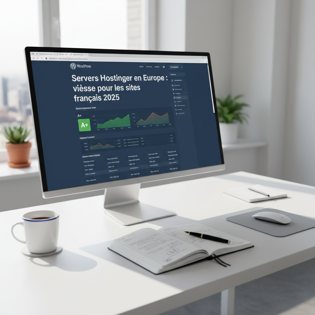 Serveurs Hostinger en Europe : vitesse pour les sites français 2025