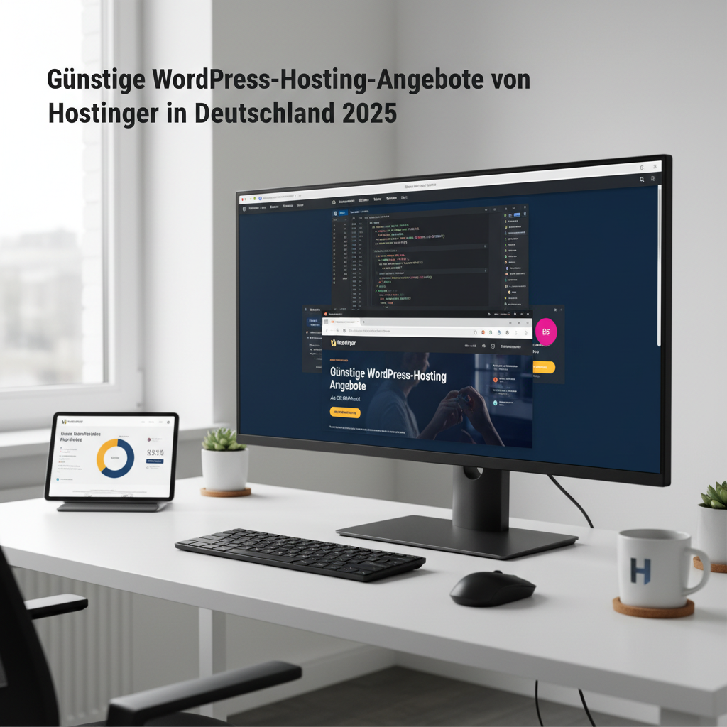 Günstige WordPress-Hosting-Angebote von Hostinger in Deutschland 2025