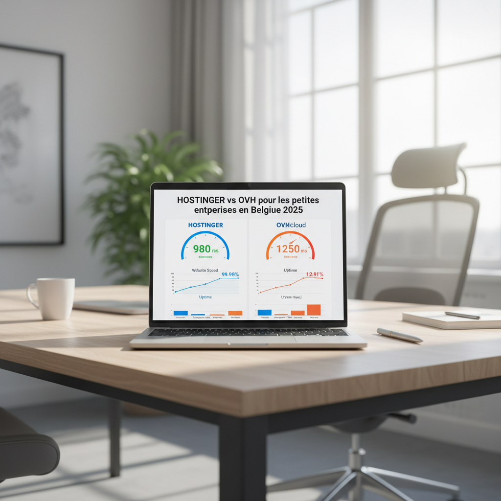 Hostinger vs OVH pour les petites entreprises en Belgique 2025