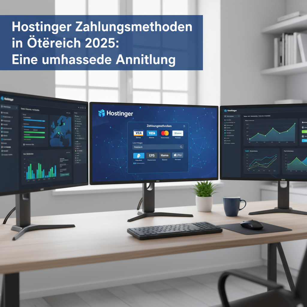 Hostinger Zahlungsmethoden in Österreich 2025: Eine umfassende Anleitung
