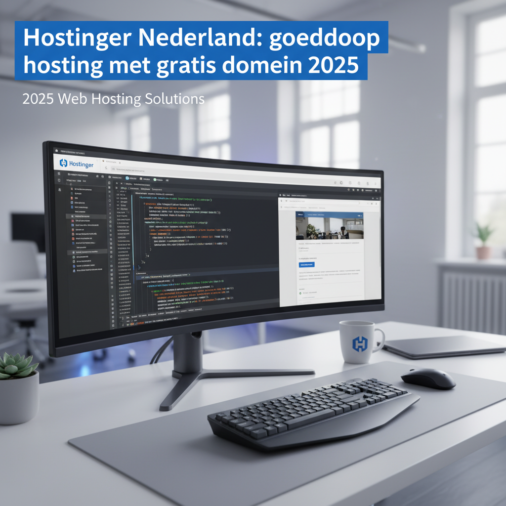Hostinger Nederland: goedkoop hosting met gratis domein 2025
