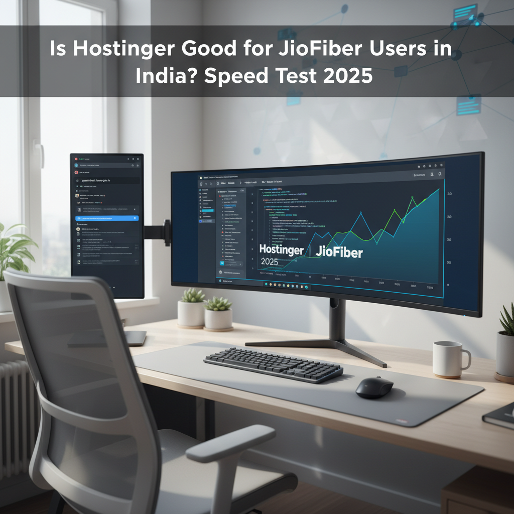 Is Hostinger Good for JioFiber Users in India? Speed Test 2025