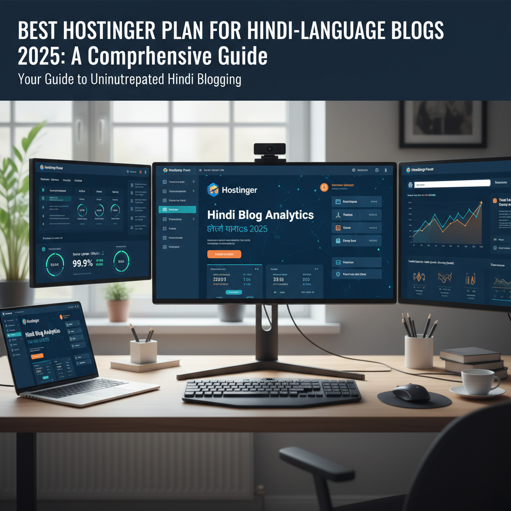 Best Hostinger Plan for Hindi-language Blogs 2025: A Comprehensive Guide