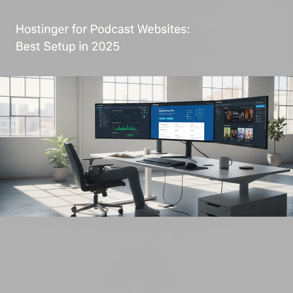 Hostinger for Podcast Websites: Best Setup in 2025