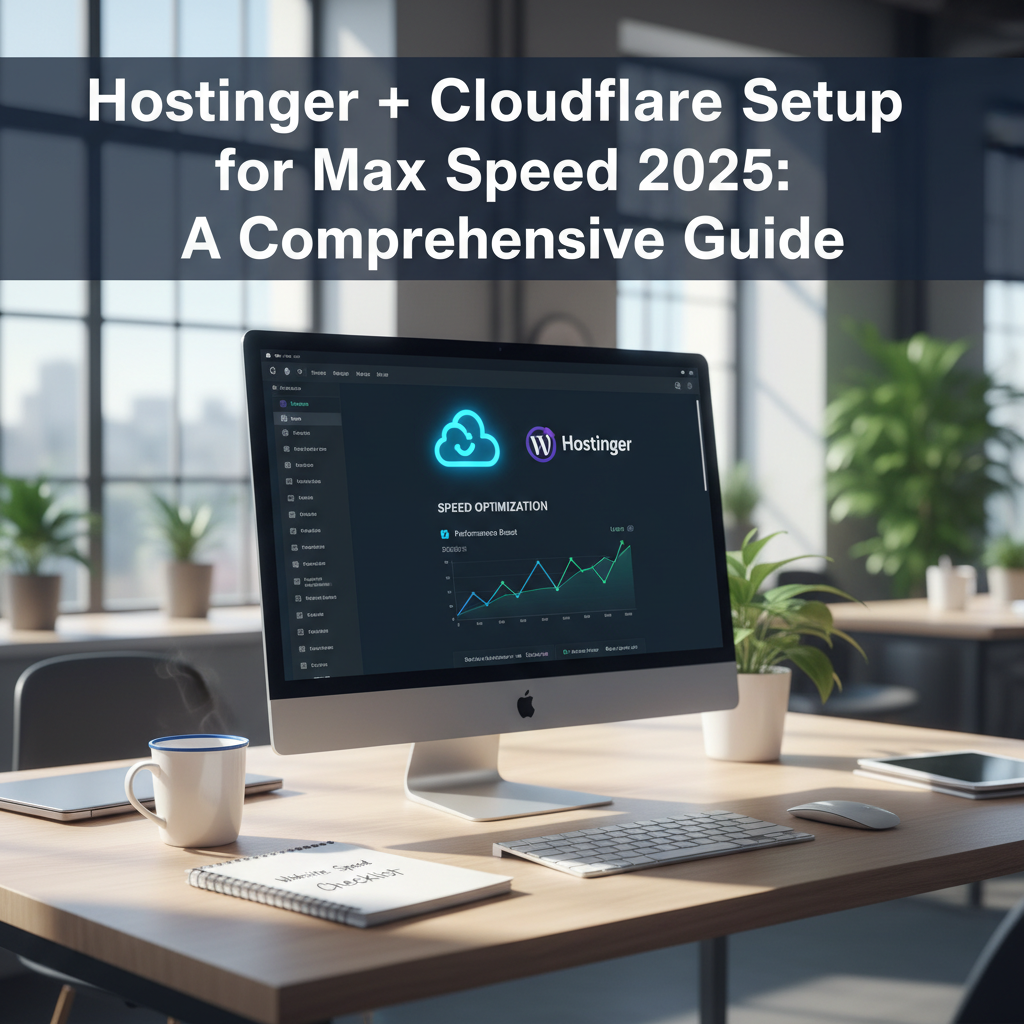 Hostinger + Cloudflare Setup for Max Speed 2025: A Comprehensive Guide